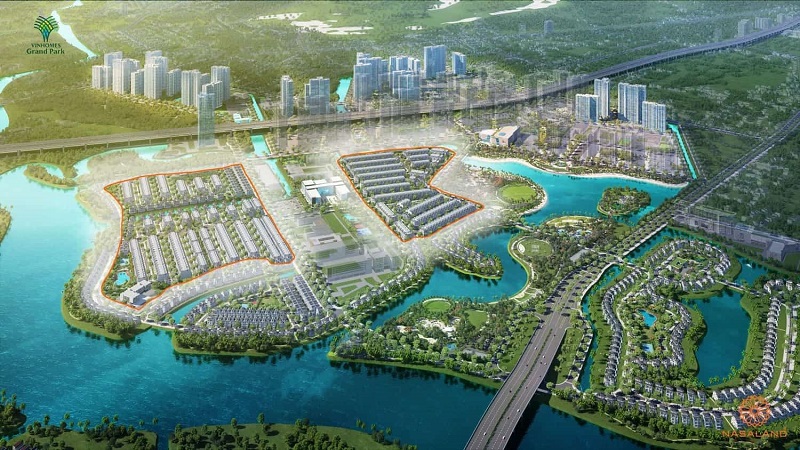 Phối cảnh Nhà Phố Vinhomes Grand Park