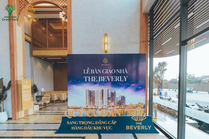 Lễ Bàn Giao Căn Hộ The Beverly – Trải Nghiệm Sống Đẳng Cấp Tại Vinhomes Grand Park