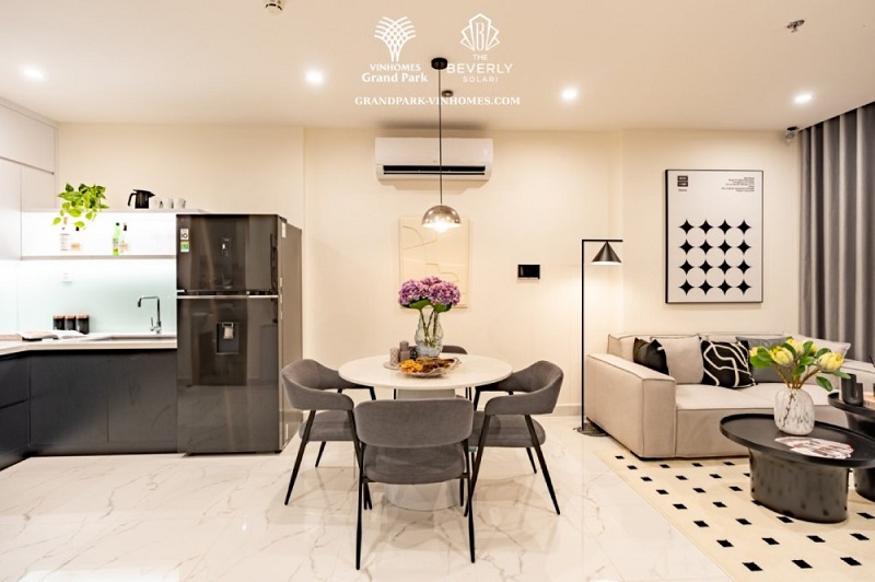 Hình ảnh nhà mẫu The Beverly Solari Vinhomes Grand Park