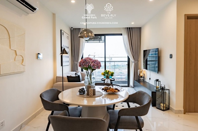 Hình ảnh nhà mẫu The Beverly Solari Vinhomes Grand Park