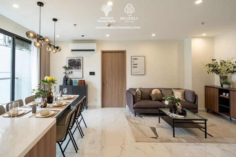 Hình ảnh nhà mẫu The Beverly Solari Vinhomes Grand Park