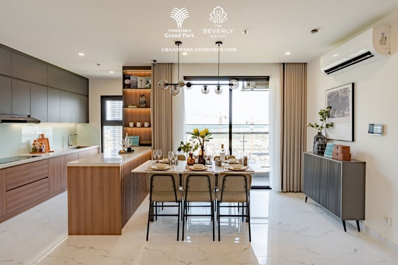 Hình ảnh nhà mẫu The Beverly Solari Vinhomes Grand Park