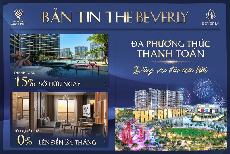 Chính Sách Bán Hàng Và Ưu Đãi Từ Chủ Đầu Tư cho the beverly