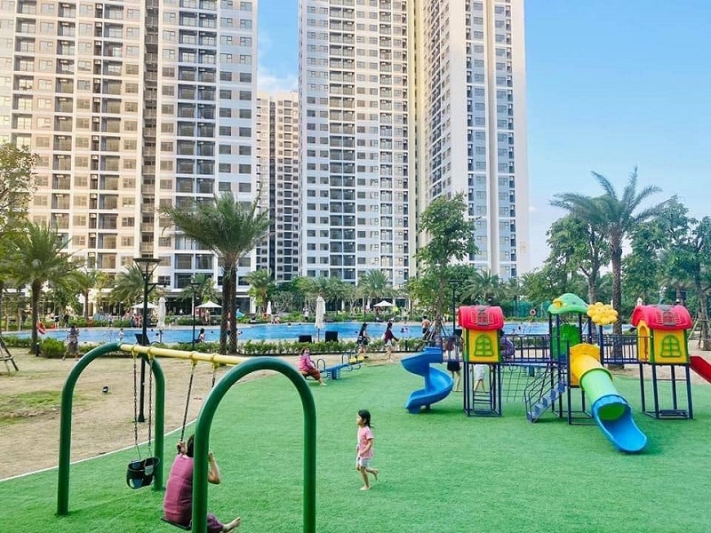 Hình Ảnh Thực Tế Phân Khu The Rainbow – Vinhomes Grand Park