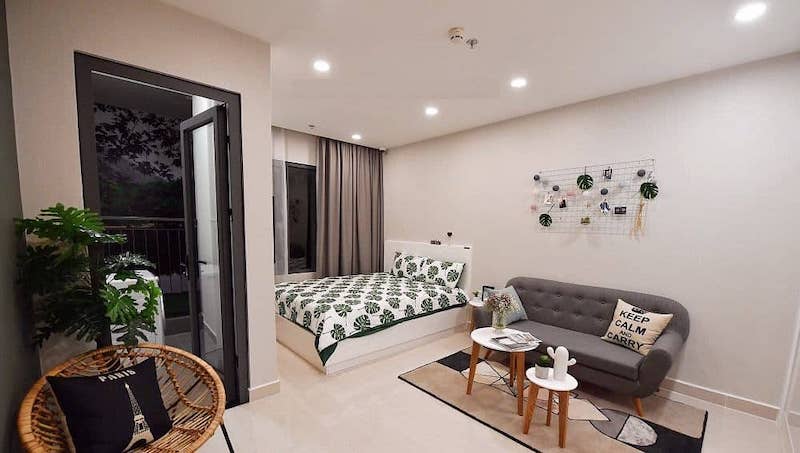 Hình ảnh thực tế căn hộ Studio Vinhomes Grand Park Quận 9