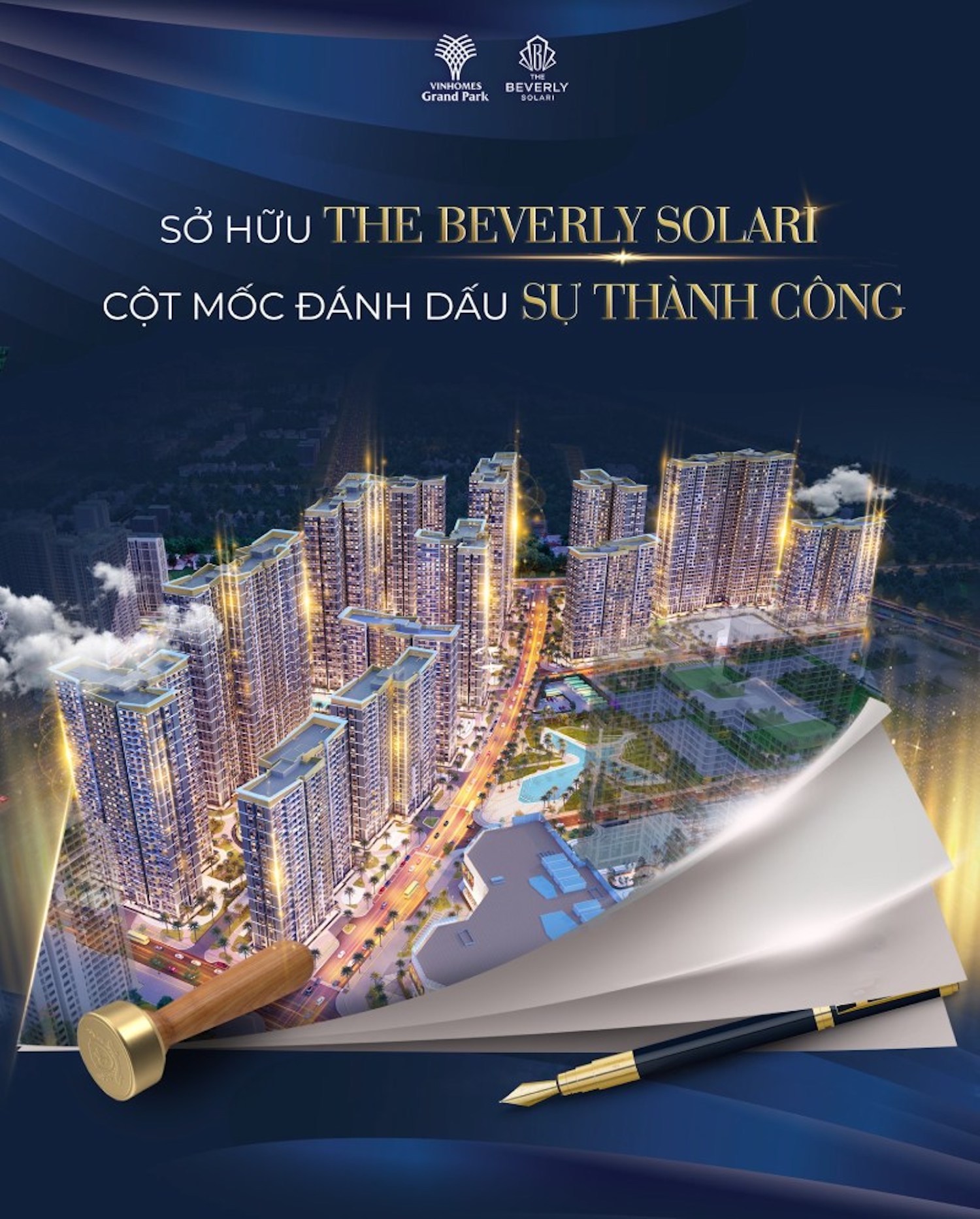 THE BEVERLY SOLARI – Phân Khu Sang Trọng Tại Vinhomes Grand Park