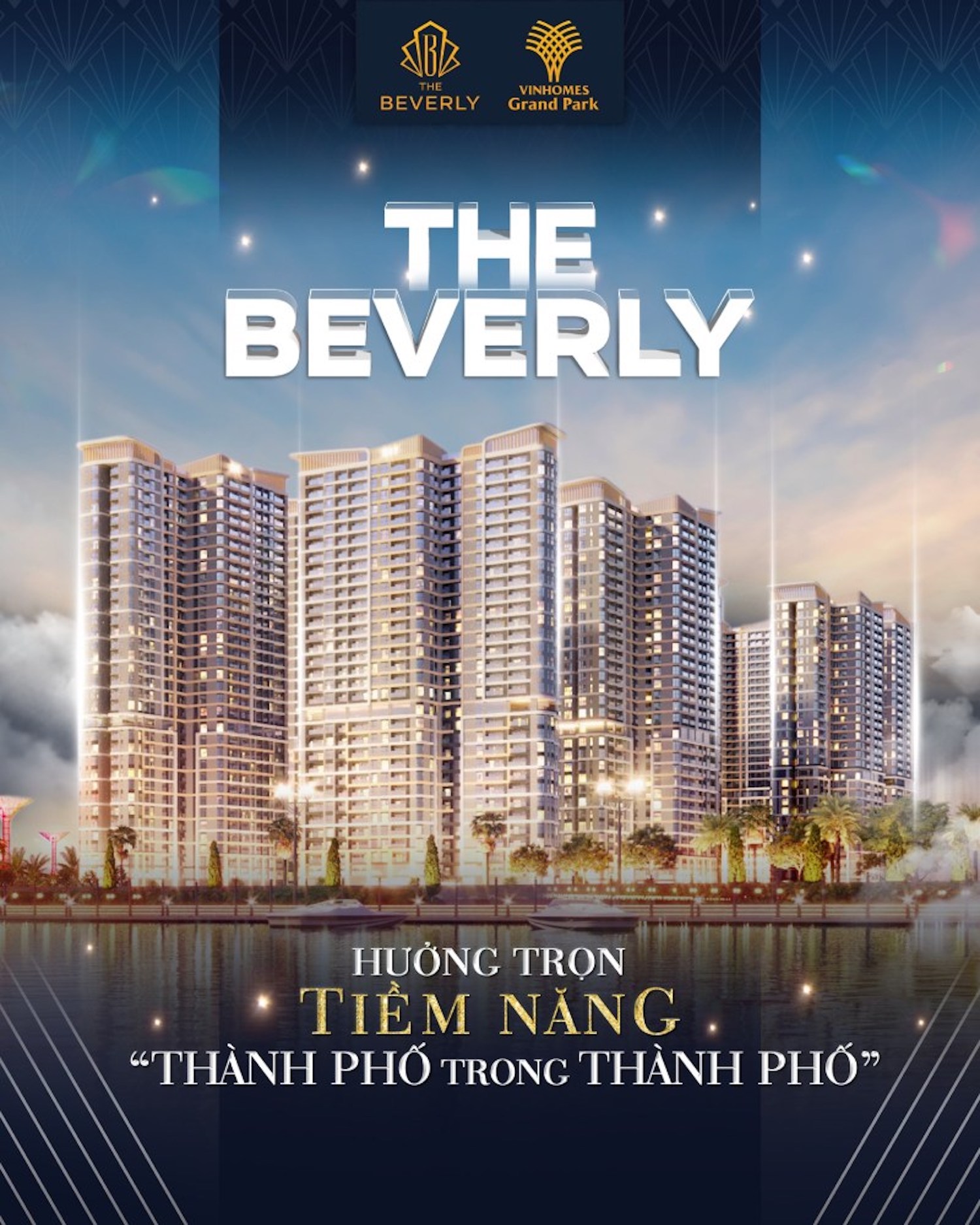 THE BEVERLY – Phân Khu Tinh Hoa Đẳng Cấp Tại Vinhomes Grand Park