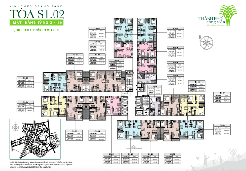 Tòa S1.02 The Rainbow Vinhomes Grand Park – Vị Trí Đắc Địa, Tiện Ích Đẳng Cấp