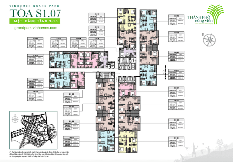 Tòa S1.07 – Vinhomes Grand Park | Căn Hộ Cao Cấp, Giá Tốt Nhất