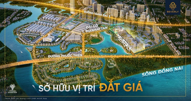 VỊ TRÍ CHIẾN LƯỢC CỦA THE BEVERLY VINHOMES GRAND PARK